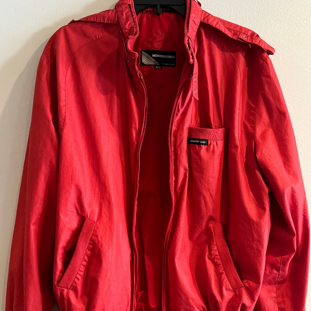 Vintage Members Only Jacket